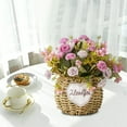 thumbnail image 7 of RXIRUCGD Artificial Flowers, Flower Basket Flower Arrangement Simulated Flowers Suitable For Mother's Day Easter Valentine's Day Gifts Most Home Kitchen Wedding Decoration,Purple, 7 of 7