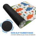 thumbnail image 6 of Long Mouse Pads for Desk,Colorful Dinosaur and Flower Pattern Desk Mats on Top Of Desks, Desk Mouse Pad Extra Large with 3mm Non-Slip Base and Stitched Edge for Gaming,Office,Work,Home 47.3"x23.6", 6 of 6