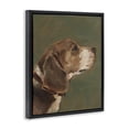 thumbnail image 3 of Stupell Industries Victorian Traditional Beagle Portrait Black Floating Frame Canvas Art, 17 x 21, by Ethan Harper, 3 of 8