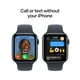 thumbnail image 4 of Apple Watch SE (2.ª generación) [GPS + Cellular 44 mm] Smartwatch con caja de aluminio Midnight y correa deportiva Midnight S/M. Rastreadores de actividad física y sueño, detección de accidentes, moni, 4 of 5