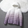 thumbnail image 2 of Patlollav Women's Packable Lightweight Full-Zip Puffer Jacket with Hood Quilted Winter Coat, 2 of 6