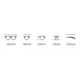 thumbnail image 2 of Fashion Glasses Frames Eye Sunglasses Versatile Slimming High-end Sunglasses Large Frame Plain, 2 of 5