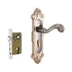 thumbnail image 3 of Manilla de puerta de estilo europeo, juego de manillas de puerta vintage para el hogar y metal decorativo Estilo L, 3 of 9
