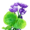 thumbnail image 7 of Unique Bargains 1pcs Fish Tank Aquarium Decorations Plants Purple 8.27" PE Ceramics Plants for Aquarium Decor, 7 of 7