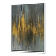 thumbnail image 1 of Abstrait Charmant Noir et Or - Toile Encadrée Moderne et Contemporaine, 1 of 3