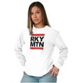 thumbnail image 3 of Colorado Rocky Mountains Hiking Trip Plus Size Long Sleeve Graphic Tee Shirt Brisco Brands 2X, 3 of 5