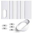 thumbnail image 1 of YOPTOP Air Conditioner Window Kit 5 Inches Window Slide Plate Vent Kit Adjustable Repair Hose Adapter, 1 of 9