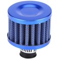 thumbnail image 2 of Filtre d'Admission d'Air de Voiture kit de Filtre à air Froid Universel Couvercle de Ventilation de Carter Bleu 1pcs, 2 of 4