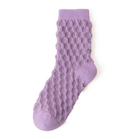 

Womens Socks Candy Colors Colorful Lightweight Cotton Socks for Women