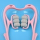 thumbnail image 3 of Masajeador de cuello rodillo de masaje de cuello TPR PP 6 bolas para reducir la tensión portátil ergonómico para relajarse para el hogar ANGGREK Otros, 3 of 8