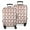 Brown Cartoon Bigfoot, variant on Brown Cartoon Bigfoot and Heart Pattern Luggage Cover Fashion Suitcase Cover Baggage Covers Fit 25-28 Inch Luggage (Go Travel)