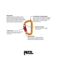 thumbnail image 4 of Dispositivo de aseguramiento PETZL GRIGRI con mosquetón Sm'D Twist-Lock, 4 of 5