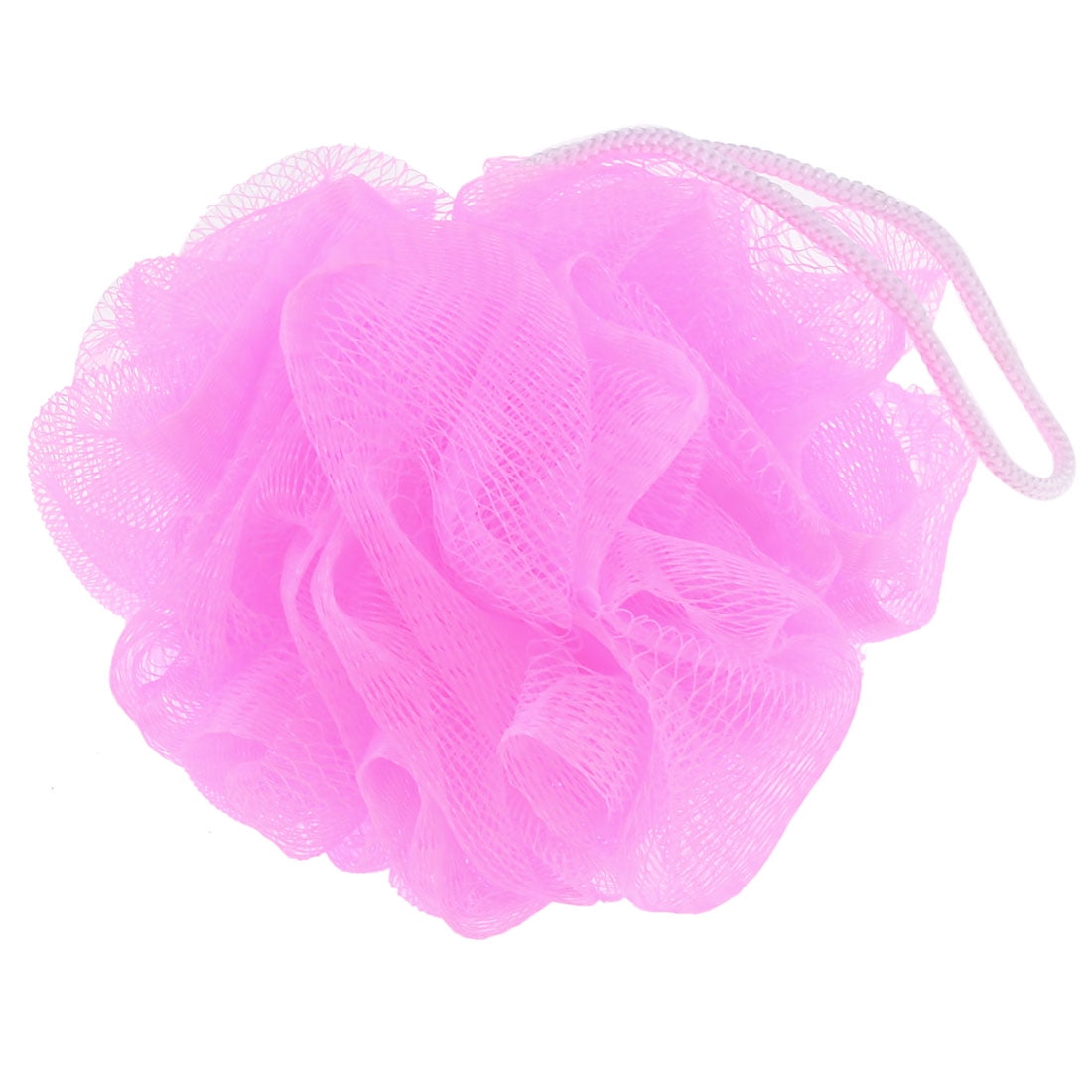 Home Essential Foam Bubble Puff Nylon Bath Shower Pouf Body Scrubber