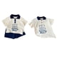 thumbnail image 3 of Jumpingount Brothers disfraces niños estilo coreano suéter cuello Tops sólido niñas manga corta vestido oso vestidos ropa conjunto conjuntos de ropa Colocar cien, 3 of 6