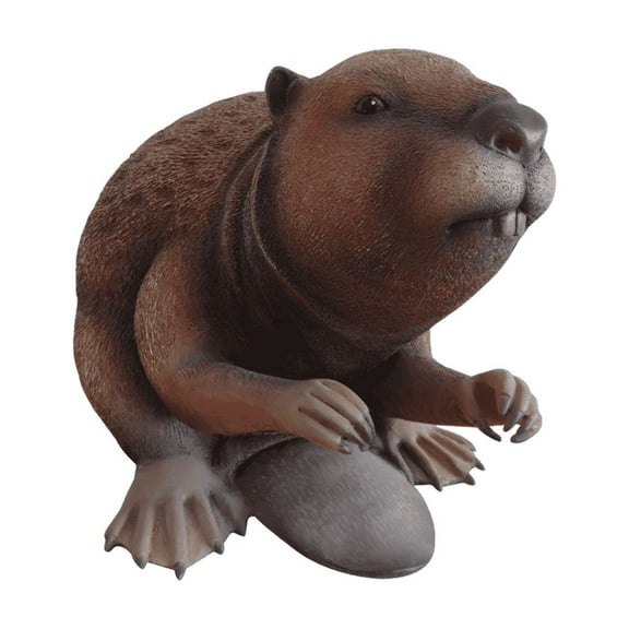 Beaver Life Size Statue