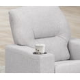 thumbnail image 5 of Olive & Opie Oakley Kids/Toddler Recliner Chair - Push Back Lounge Sofa for Boys & Girls Age 3+, Wooly Gray, 5 of 9