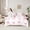 White Pink 04, variant on Manfei Girly Pink Halloween Twin Bedding Sets 7-Piece, Cartoon Kawaii Ghost Candy Bedding Comforter Set, Teens Boys Girls Kids Reversible Sheet Sets, Breathable Home Decor