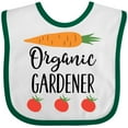 thumbnail image 3 of Inktastic Gardening Organic Gardener Boys or Girls Baby Bib, 3 of 4