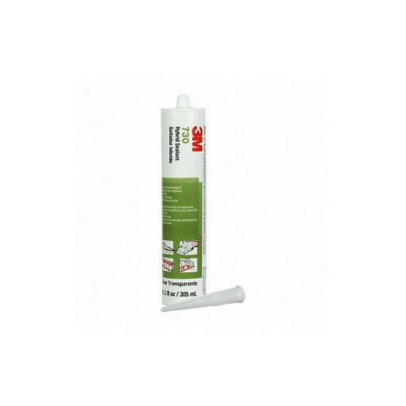 3m Polymer Sealant, 10 oz, Cartridge, Clear, Polymer Base, 730 UV 730 UV
