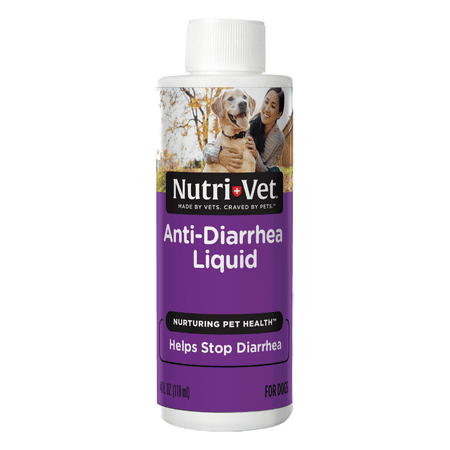 UPC: 0669125999615 | Nutri-Vet Anti-Diarrhea Liquid for Dogs | Helps Sooth Upset Stomach & Stop Diarrhea | Veterinarian Formulated | 4oz