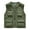 Army Green, variant on Wancir Men's Casual Lightweight Outdoor Fishing Work Safari Travel Photo Cargo Vest Jacket Multi Pockets