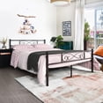 thumbnail image 2 of Cama Matrimonial FurnitureR base de cama LONITA PLATA, 2 of 6