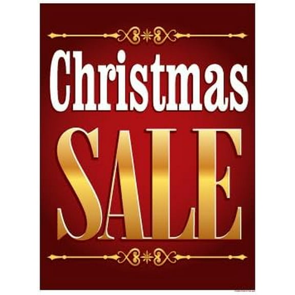 P70HSB Christmas Holiday | Seasonal Vinyl Window Sale Sign Posters | Retail Business Store Signs (P70-38" x 50") Furniture Flooring Mattress Wholesale Indoor Signage