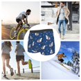 thumbnail image 4 of Fotbe Cute Shark Calzoncillos Tipo Boxer con Bolsa de Soporte Total para Hombre, X-Temp Fresco, Transpirable y de Secado Rápido-Medium, 4 of 5
