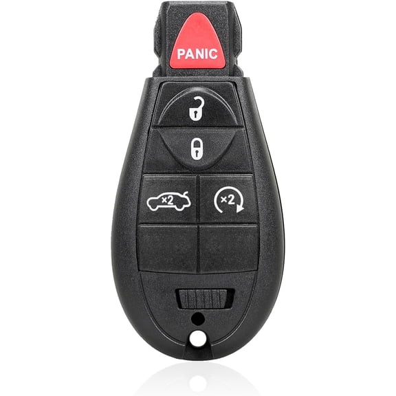 Replacement Keyless Entry Remote Car Key Fob M3N5WY783X 433MHz 46 Chip 5 Button for 2008-2014 Challenger,2011-2013 Durango