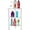 Round Slot White 3 Tier, variant on 3 Tier Shower Caddy Organizer Shelf Corner, 13.5 x 10 x 26 Inches, Rustproof, Plastic Shower Rack Stands for Inside Bathroom, Bathtub, Shower pan, Blue (Round Slot Blue 3 Tier)