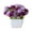 Purple, variant on Limei 1 Pack Artificial Bonsai Realistic Free Fake Potted Plant Home Decor