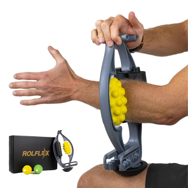 Rodillo muscular Rolflex The Massage Combo portátil 3 en 1