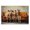 Farmhouse Cows Just Chillin', variant on Stupell Industries Where The Tiger Dreams Black Framed Floater Canvas Wall Art, design by Tina LeCour