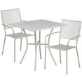 thumbnail image 1 of 28SQ White Patio Table Set, 1 of 5