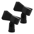 thumbnail image 1 of Shisuyan Rustproof Microphone Clip Holder Plastic for Men 2Set 2.8x2.2x1.8in, 1 of 9