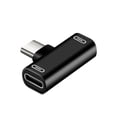 thumbnail image 1 of Divisor USB-C 2 en 1: adaptador de audio USB-C y carga PD; auriculares de audio tipo C para cargar y escuchar canciones, 1 of 4
