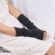 thumbnail image 1 of Guantes largos para mujer, estilo extra largos, guantes largos de medio dedo, guantes con mangas y volantes, 1 of 6