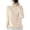 47#Beige, variant on Womens Turtleneck Long Sleeve Sweater Tops Casual Soft Knit Fit Lightweight Basic Pullover Fall Work Outfits Beige L