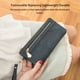 thumbnail image 5 of Cartera Minnieouse de mujer portátil Vintage reemplazo cremallera tarjetero monedero Café, 5 of 6