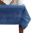 thumbnail image 4 of Navy Blue Ombre Table Cloth Waterproof Tablecloths, Modern Abstract Art Ocean Oil Painting Tablecloth Dining Table Cover for Kitchen Party Tabletop Outdoor, Rectangle Tablecloth 60x84 Inch, 4 of 9