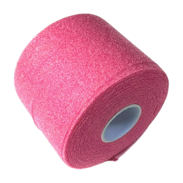 Cojín de agarre de bádminton de 22 yardas que absorbe el sudor para el mango de la raqueta antideslizante Rosa