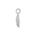 thumbnail image 4 of Sterling Silver Rhodium-Plated Polished 3D Pisces Zodiac Pendant, 4 of 4