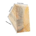 thumbnail image 2 of EXHUMKY 1Pcs Butée de Cale en Bois pour Remorques de Voyage et Utilisation en Extérieur, 2 of 6