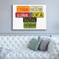 thumbnail image 4 of Epic Graffiti 'Bogart Beautiful Friendship' by Gregory Constantine, Giclee Canvas Wall Art, 54"x40", 4 of 8