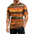 thumbnail image 5 of Mens Halloween Shirts Short Sleeve Crew Neck Pumpkin Bat Pullovers Causal Loose Funny Tees, XL, 5 of 7