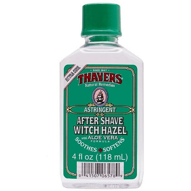 Thayers After Shave Witch Hazel with Aloe Vera Formula Astringent 4 oz