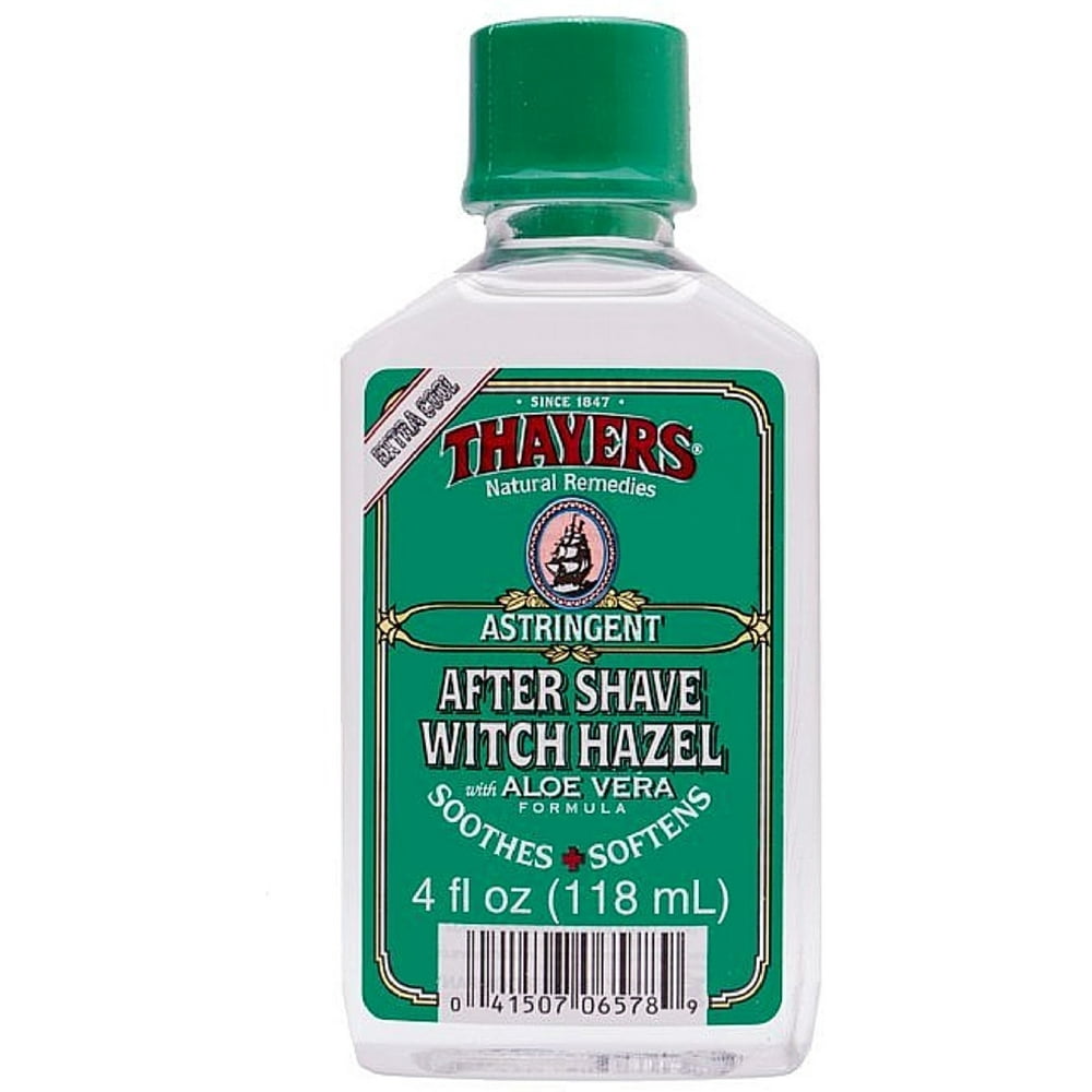 Thayers Witch Hazel With Aloe Aftershave, 4 Oz
