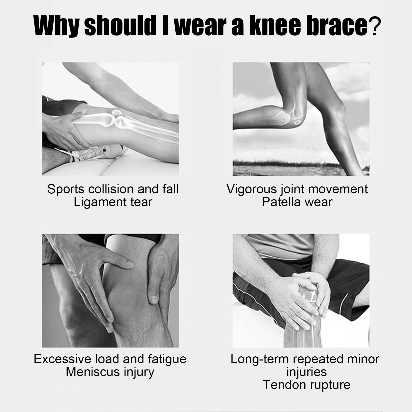 Copper Knee Braces with Strap for Knee Pain Women and Men(2 Pack), Knee Compression Sleeve for Arthritis, ACL, Menisc Tear, Joint Pain Relief, Knee Support for Working, Running, Weightlifting