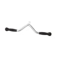 thumbnail image 1 of Barra de empuje de tríceps LAT LAT Barra hacia abajo Portable Nonslip Plegable Adjunto V Mango para Fitness Home Home Gym Building Muscle Build, 1 of 8