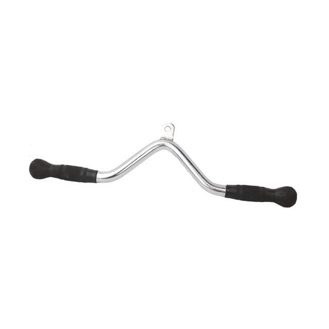 Barra de empuje de tríceps LAT LAT Barra hacia abajo Portable Nonslip Plegable Adjunto V Mango para Fitness Home Home Gym Building Muscle Build